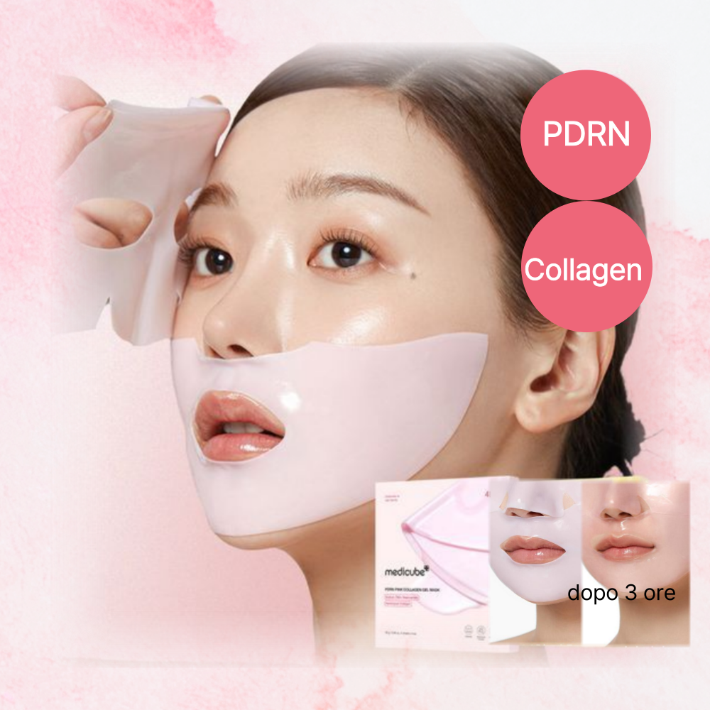 Medicube PDRN Pink - Maschera al collagene PDRN 2pz