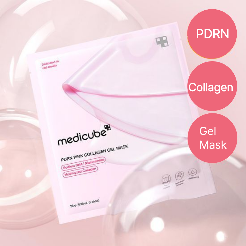 Medicube PDRN Pink - Maschera al collagene PDRN 2pz