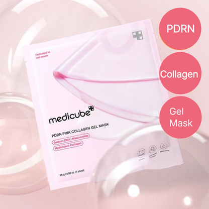 Medicube PDRN Pink - Maschera al collagene PDRN 2pc