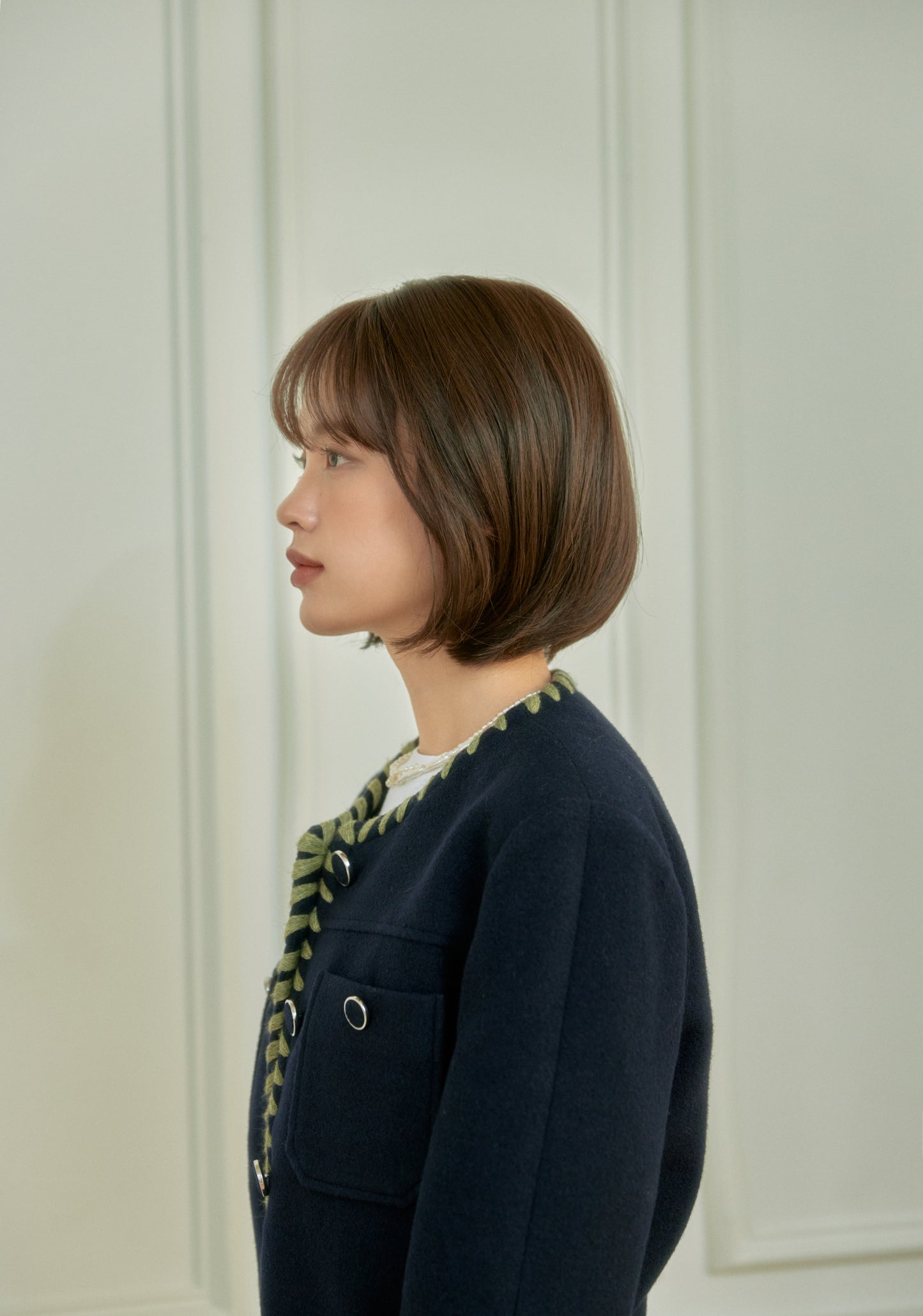 Bebe-Capelli Corti -[100% Fatte a Mano Premium Parrucche]