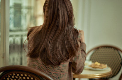 Hug Perm- Capelli Lunghi, Premium 100% Fatta a Mano