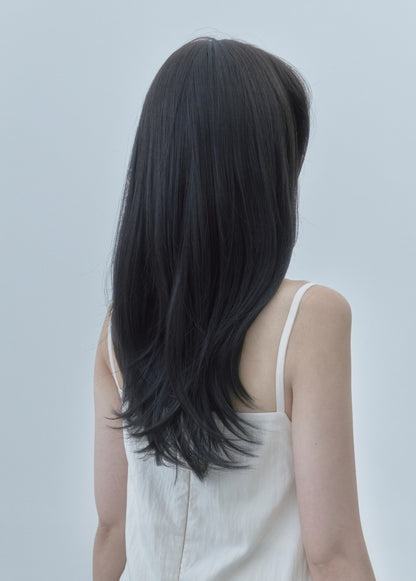 Hug Perm- Capelli Lunghi, Premium 100% Fatta a Mano