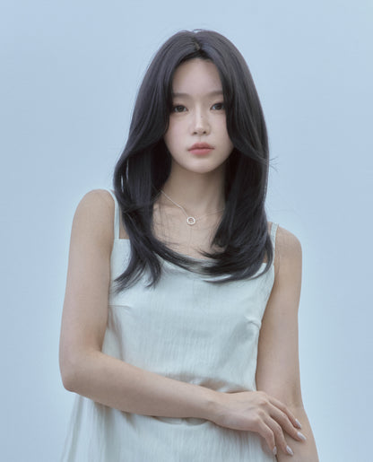 Hug Perm- Capelli Lunghi, Premium 100% Fatta a Mano