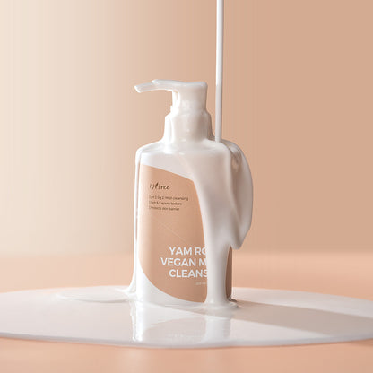 Yam Root Vegan Milk Cleanser - Soothing Facial Cleansing Milk