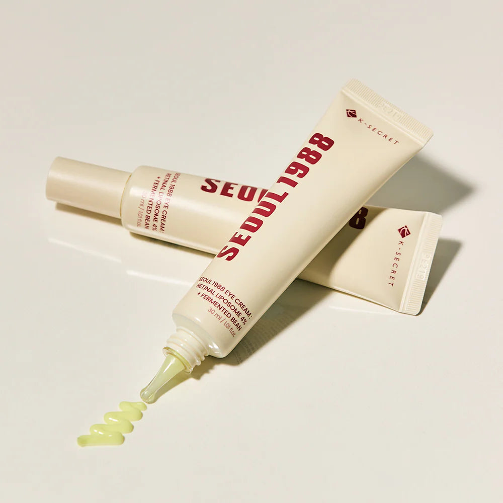 K-SECRET SEOUL 1988 Eye Cream : Retinal Liposome 4% + Fermented Bean 30ml
