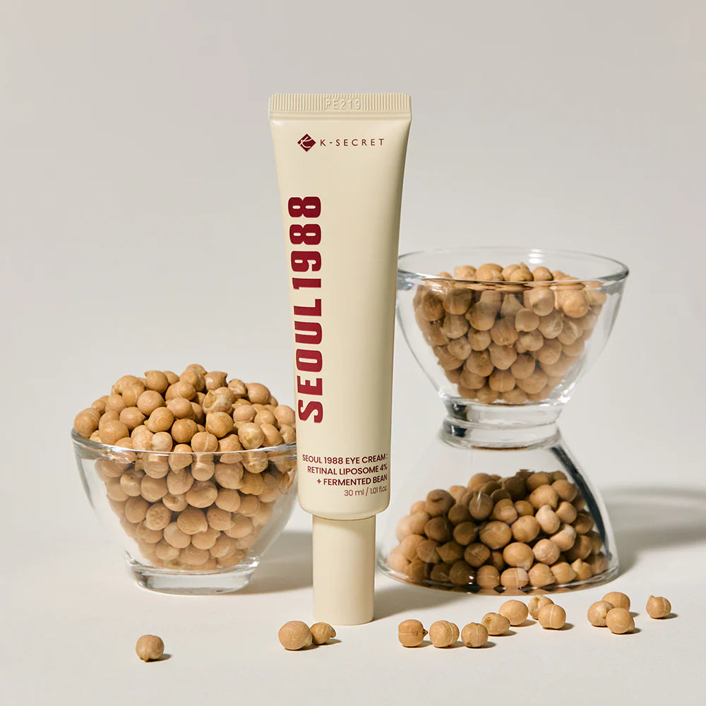 K-SECRET SEOUL 1988 Eye Cream : Retinal Liposome 4% + Fermented Bean 30ml