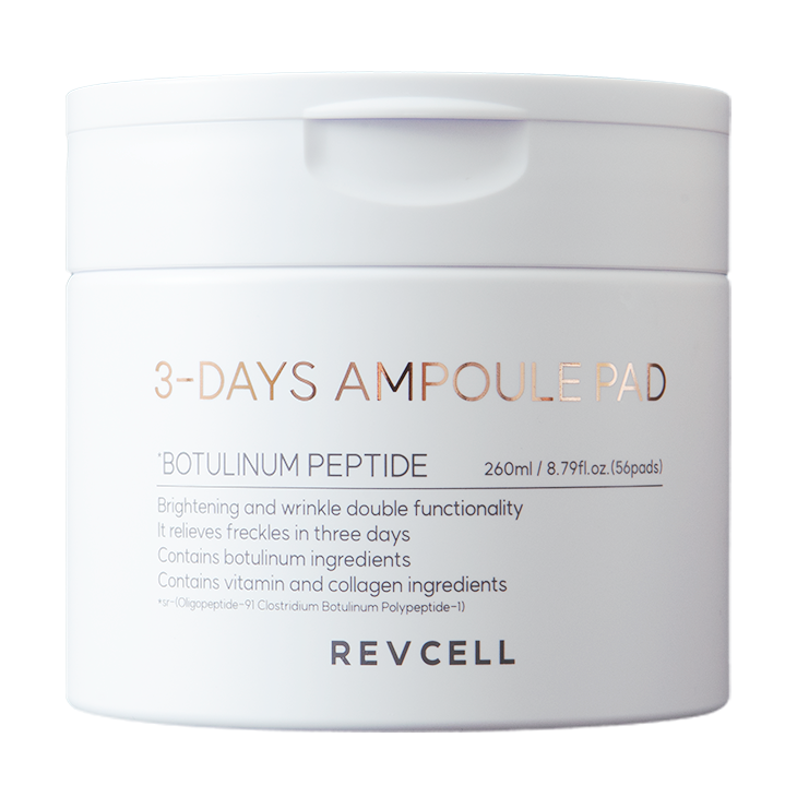 Revcell 3-DAYS Ampoule Pad 56pz 260ml