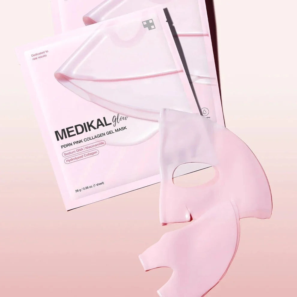 Medicube PDRN Pink - Maschera al collagene PDRN 2pc