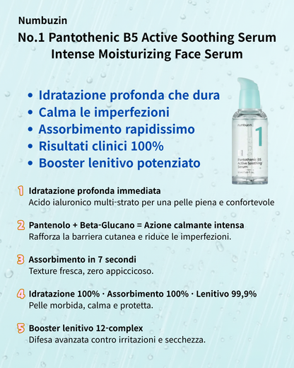 Numbuzin - No.1 Pantothenic B5 Active Soothing Serum