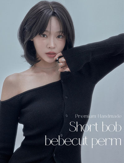 Bebe-Capelli Corti -[100% Fatte a Mano Premium Parrucche]