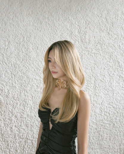 Aris C curl  - Capelli Lunghi, Fatta a manu Handmade