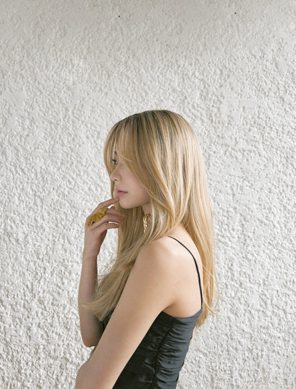 Aris C curl  - Capelli Lunghi, Fatta a manu Handmade