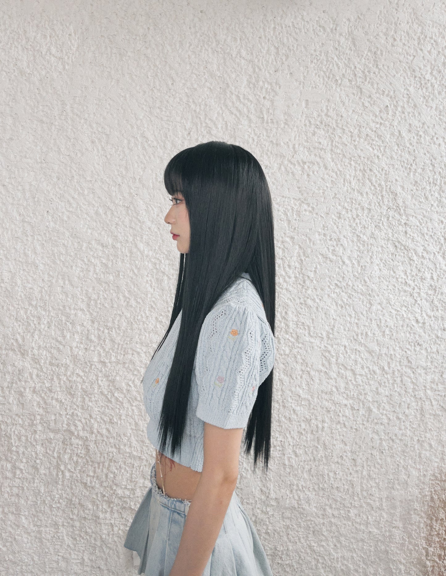 Lake Cut -Capelli Lunghi,Lisci Fatta a Mano- Upgrade handmade full wig