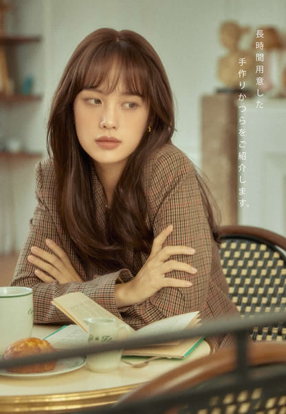 Hug Perm- Capelli Lunghi, Premium 100% Fatta a Mano